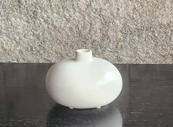 Florero Chato Crudo