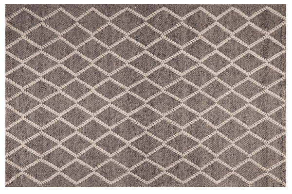 Alfombra Lana Trazo Grey