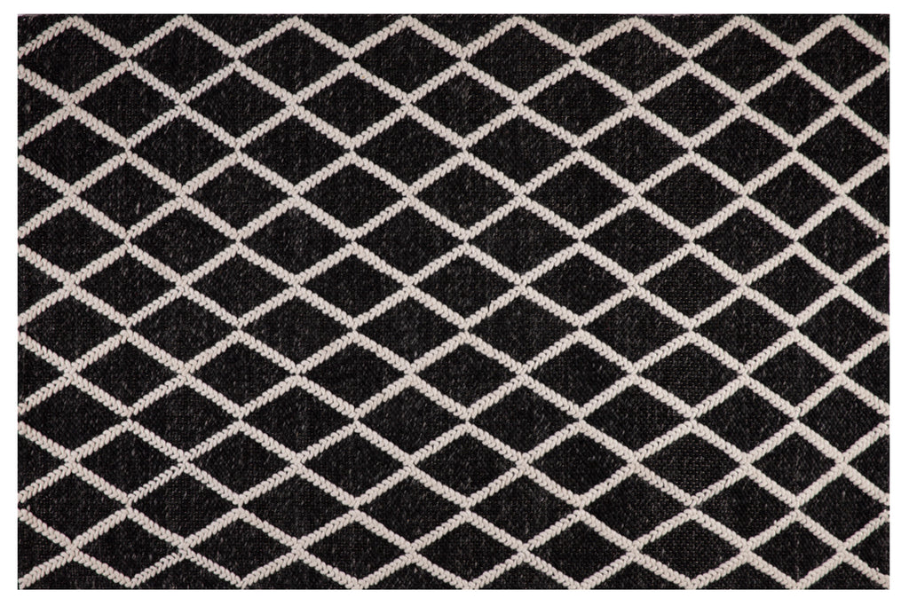 Alfombra Lana Trazo Black