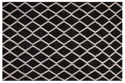 Alfombra Lana Trazo Black